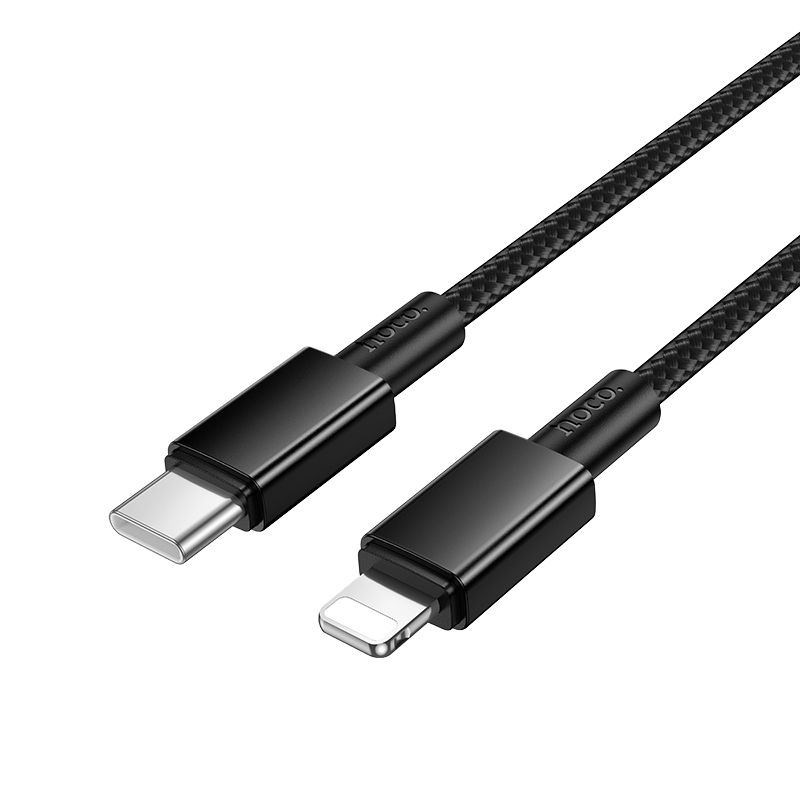 Hoco USB-C to Lightning Cable Braided Super Tough Fast Charging Data Cable 1M X119