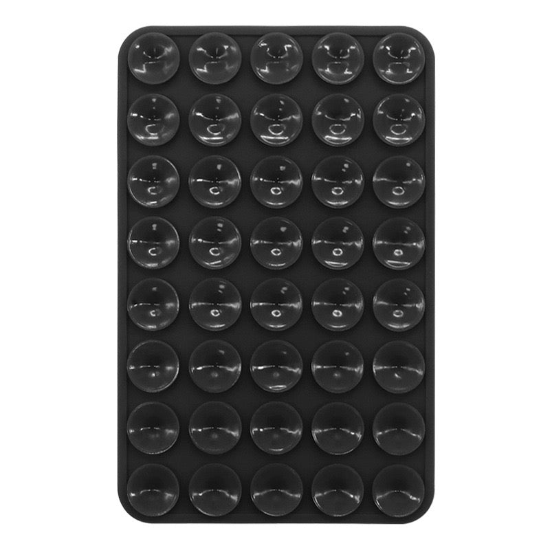 BLACKTECH 40 Suction Cup Mount 100mm and 65mm Strong Hold Multi Surface Holder Black BTSM40