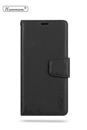 Hanman Samsung Galaxy S25 Edge Premium Leather Wallet Flip Case with Card Slots