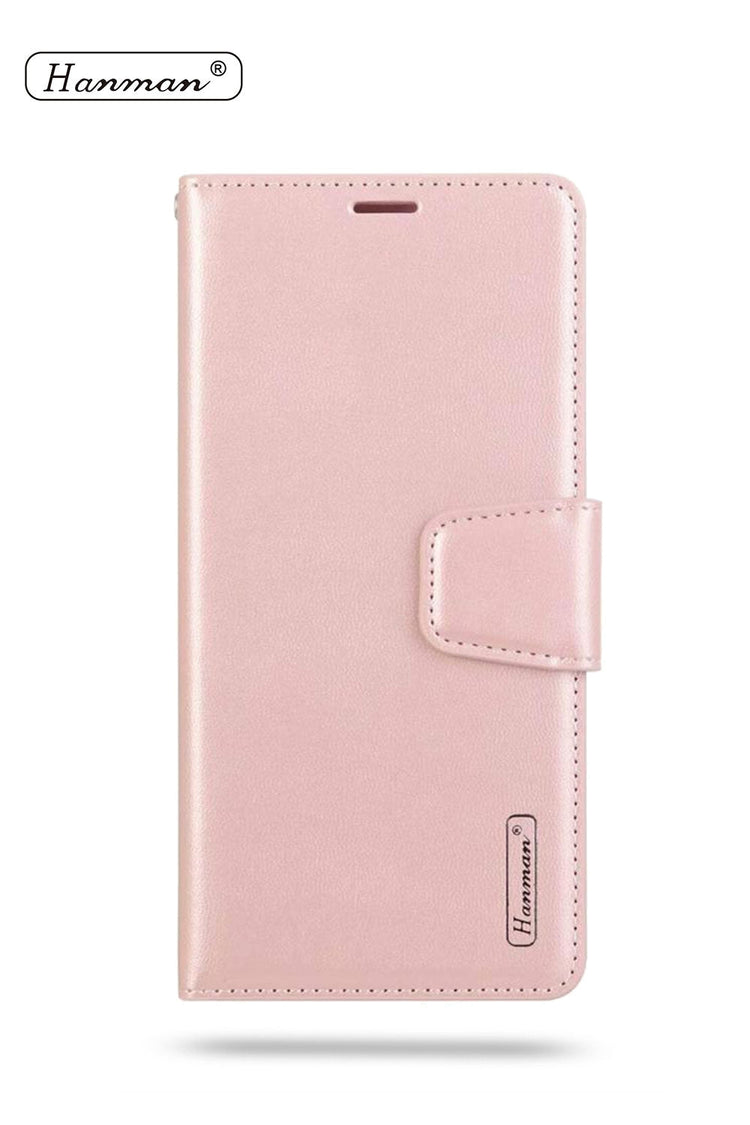 Hanman Samsung Galaxy S25 Edge Premium Leather Wallet Flip Case with Card Slots