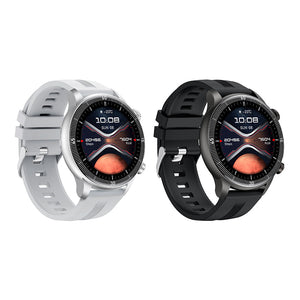 Hoco Round Smart Watch with Bluetooth Calling Fitness Tracker Sports Mode Black Y31