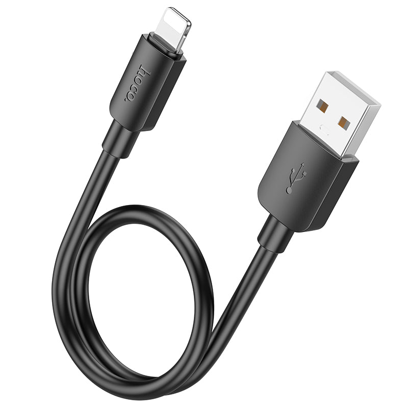 Hoco USB-C Fast Charging Data Cable with 27W Power Delivery, Compact 25cm