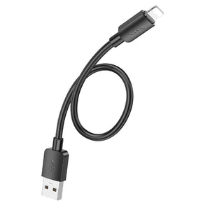 Hoco USB-C Fast Charging Data Cable with 27W Power Delivery, Compact 25cm