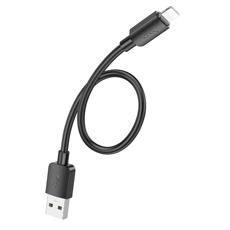 Hoco USB-C Fast Charging Data Cable with 27W Power Delivery, Compact 25cm