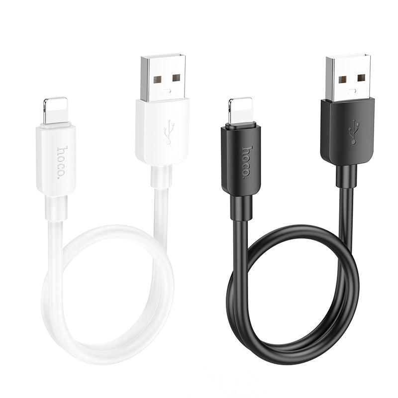 Hoco USB-C Fast Charging Data Cable with 27W Power Delivery, Compact 25cm