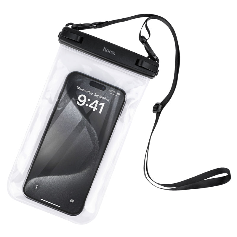 Hoco IPX8 Waterproof Phone Bag with Touchscreen-Friendly Window