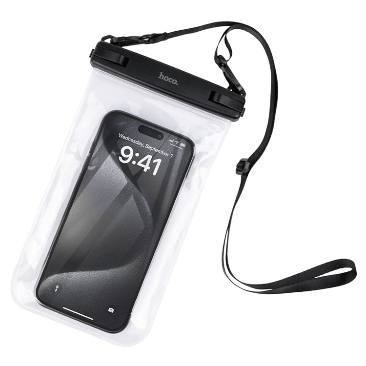 Hoco IPX8 Waterproof Phone Bag with Touchscreen-Friendly Window