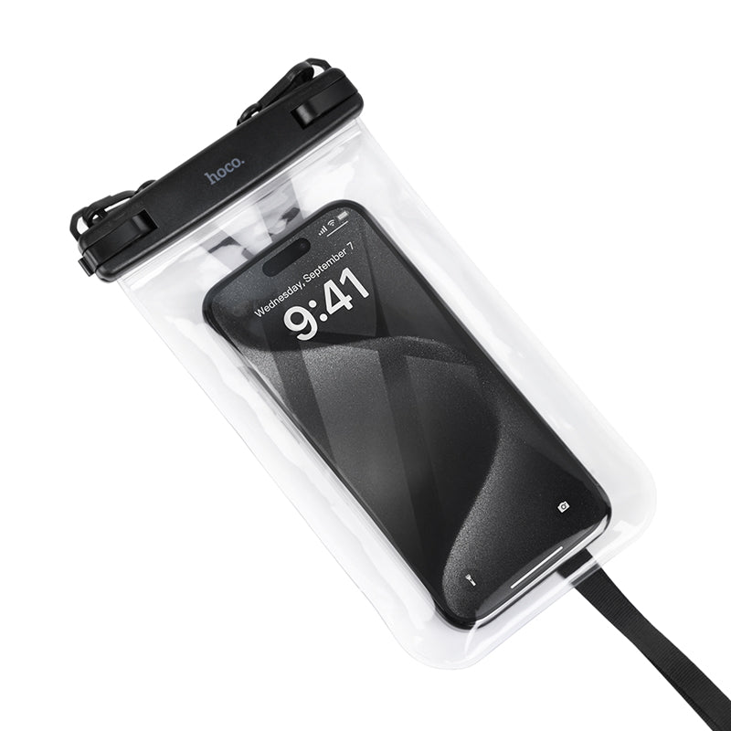 Hoco IPX8 Waterproof Phone Bag with Touchscreen-Friendly Window