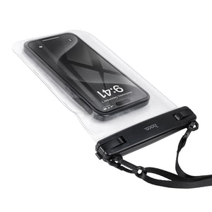 Hoco IPX8 Waterproof Phone Bag with Touchscreen-Friendly Window