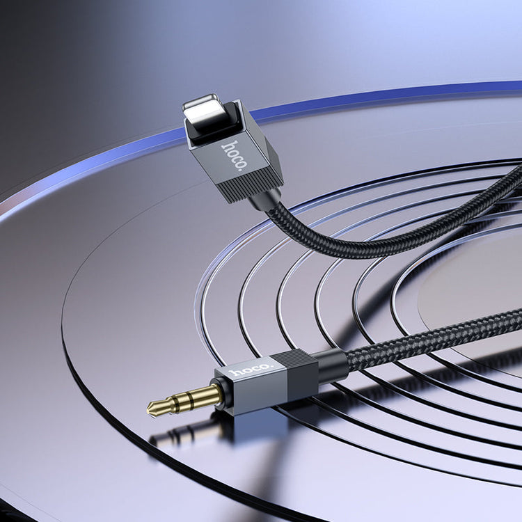 Hoco Lightning to 3.5mm Audio Cable for iPhone and iPad, MFi Certified