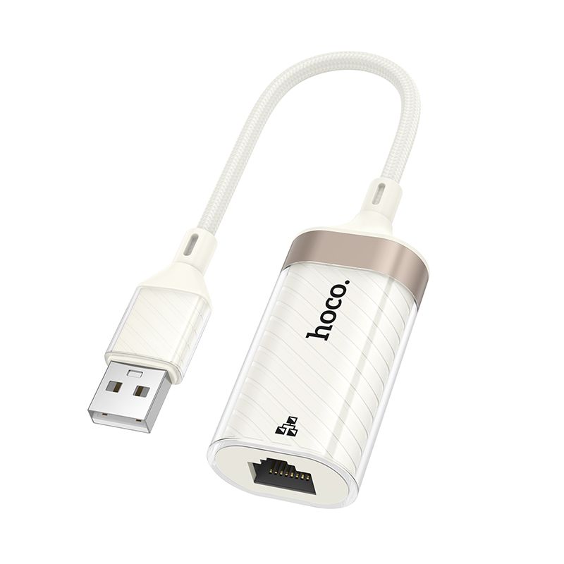 Hoco USB Ethernet Adapter 100Mbps LAN Network Converter High Speed UA41