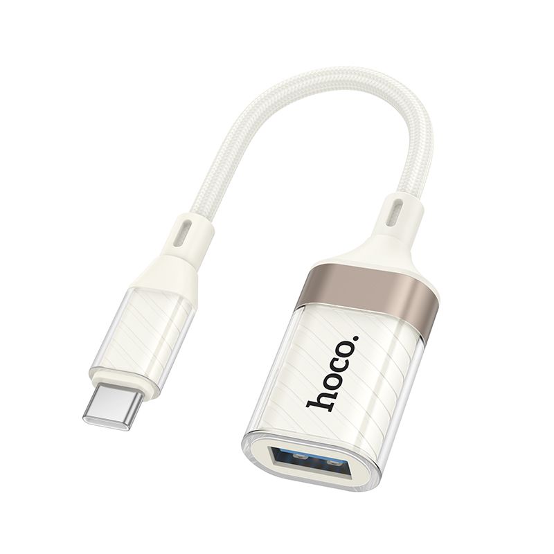 Hoco USB-C to USB-A Adapter OTG Converter Data Sync Cable UA39A