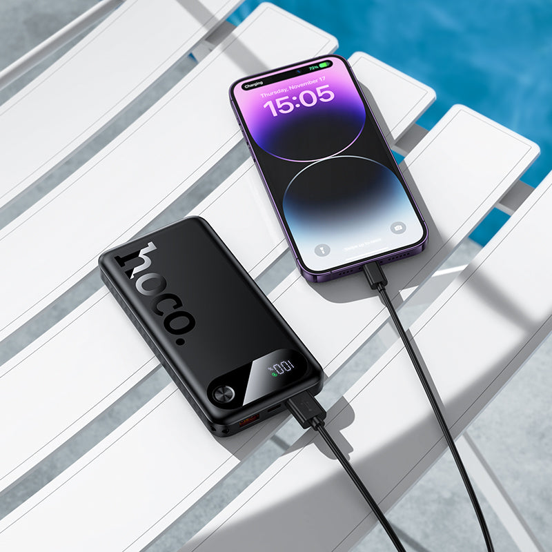 Hoco 10000mAh Slim Power Bank 22.5W + PD20W Fast Charging Portable Phone Charger