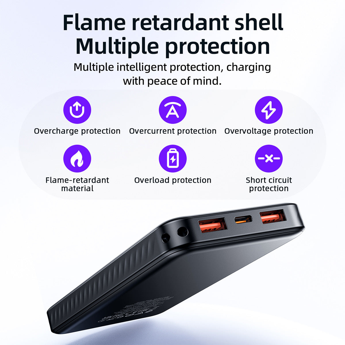 Hoco 10000mAh Slim Power Bank 22.5W + PD20W Fast Charging Portable Phone Charger