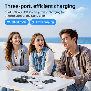 Hoco 20000mAh 22.5W PD20W Fast Charging Power Bank CCC Certified J154A