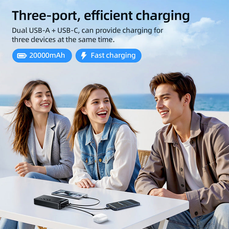 Hoco 20000mAh 22.5W PD20W Fast Charging Power Bank CCC Certified J154A