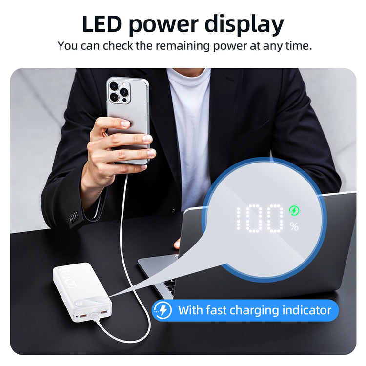 Hoco 20000mAh 22.5W PD20W Fast Charging Power Bank CCC Certified J154A