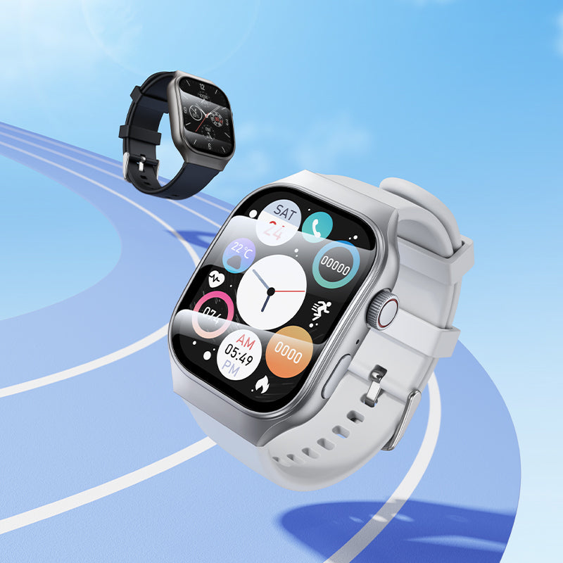 Hoco Smart Watch with Bluetooth Calling Fitness Tracker Black Y33