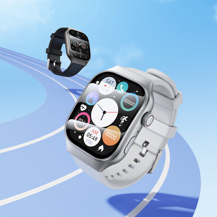 Hoco Smart Watch with Bluetooth Calling Fitness Tracker Black Y33