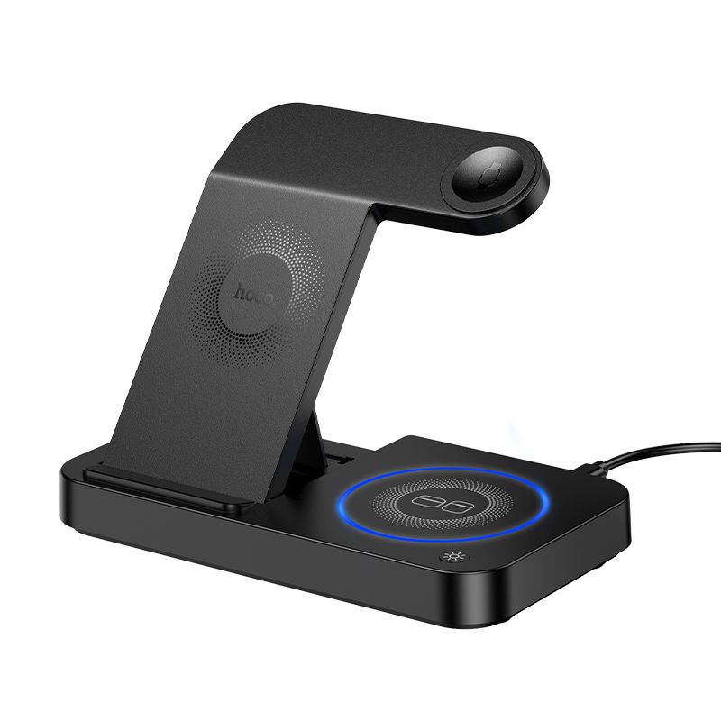 Hoco 4-in-1 Wireless Charging Stand Multi Device Fast Charging Dock DWQ01