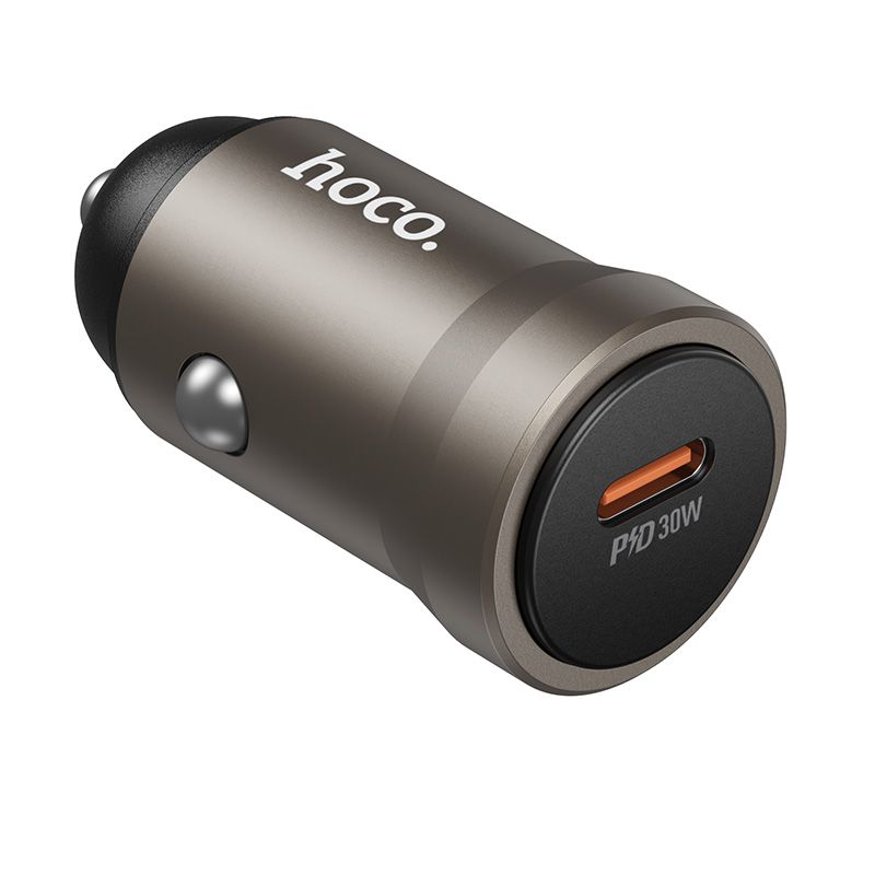 Hoco PD30W Car Charger Single Port Fast Charging Adapter Z62A