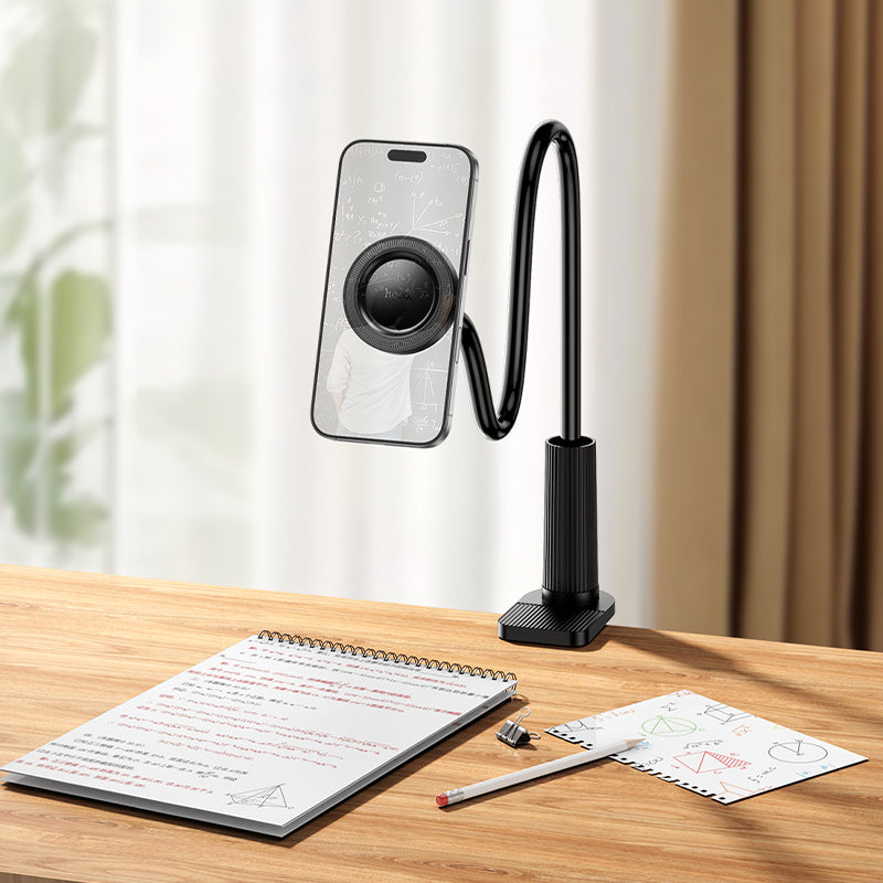 Hoco Magnetic Tabletop Phone Stand with Ring Grip for Desktop Viewing