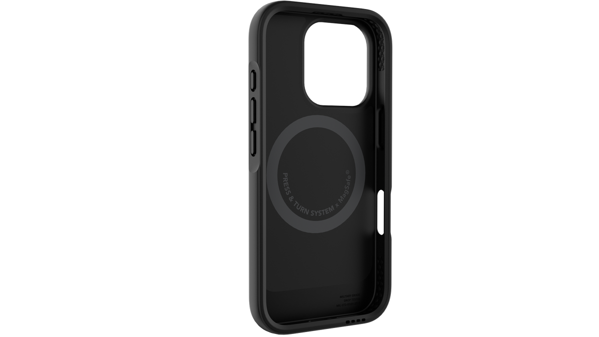 Ugly Rubber iPhone 16 Pro Y-Model Sports Case with Ring Holder MagSafe Magnetic