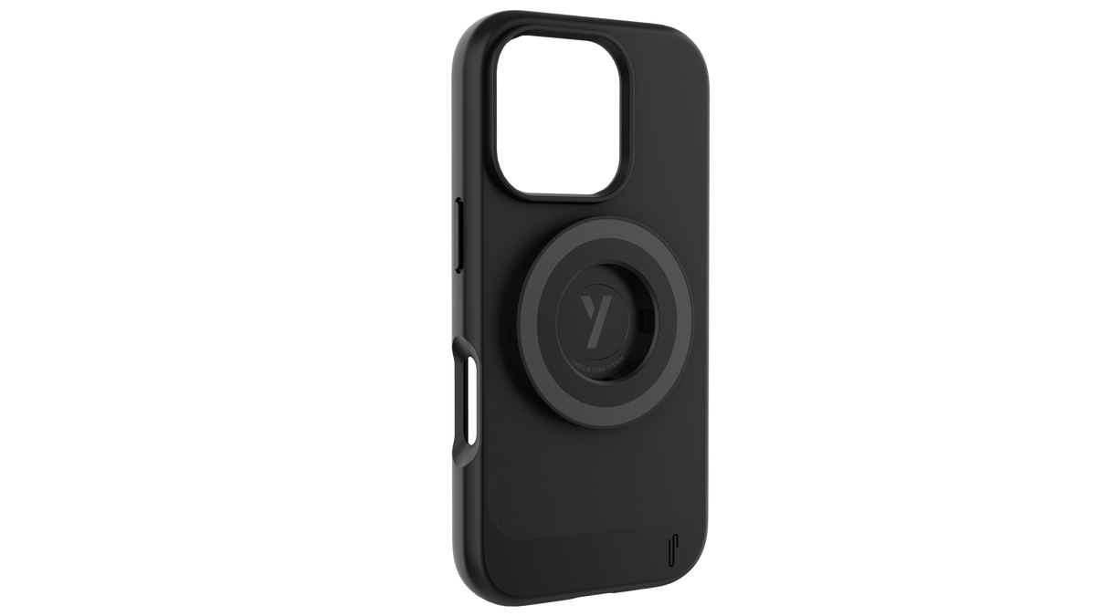 Ugly Rubber iPhone 16 Pro Y-Model Sports Case with Ring Holder MagSafe Magnetic