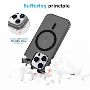 iPhone 17 Pro Blacktech Stay Black Case MagSafe Magnetic Matte Grip