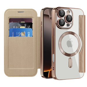 iPhone 17 Pro Blacktech Leather Lux Case MagSafe Magnetic Premium PU Leather