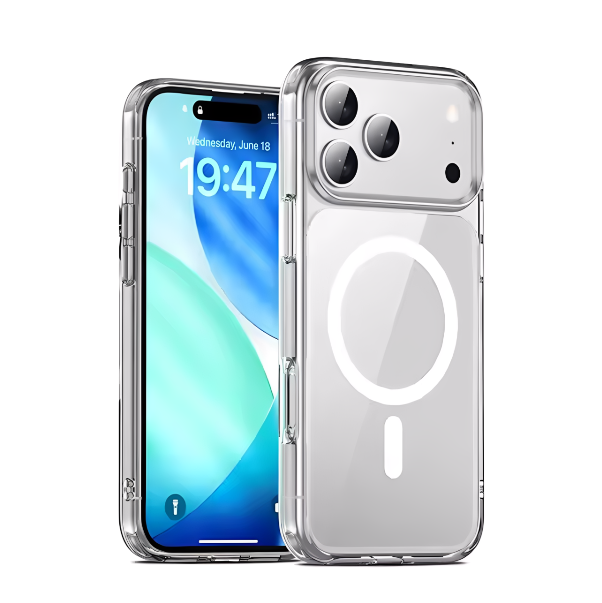 Blacktech Google Pixel 10 Pro XL Magsafe Clear Rugged Protective Case