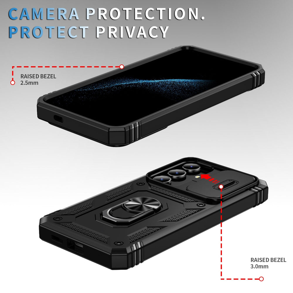 iPhone 17 Pro Max Blacktech Magnetic Flex Shock Case