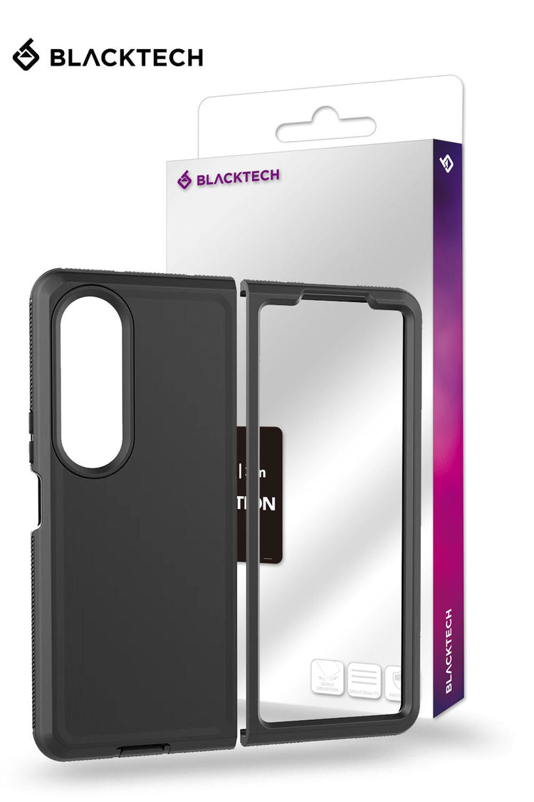 Blacktech Samsung Galaxy Z Fold 7 Defender with Separable Clip
