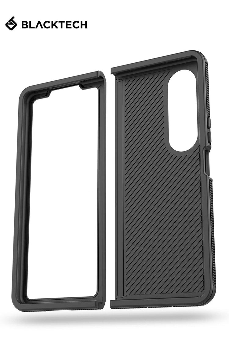 Blacktech Samsung Galaxy Z Fold 7 Defender with Separable Clip