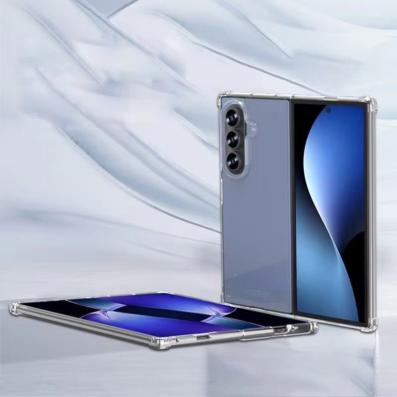 Blacktech Google Pixel 9 Pro Fold Clear Slim Folding Protective Case