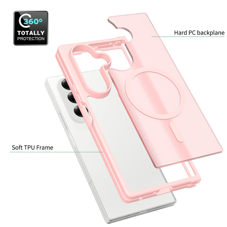 Blacktech Samsung Galaxy Z Fold 7 VividSilk Cover MagSafe Magnetic