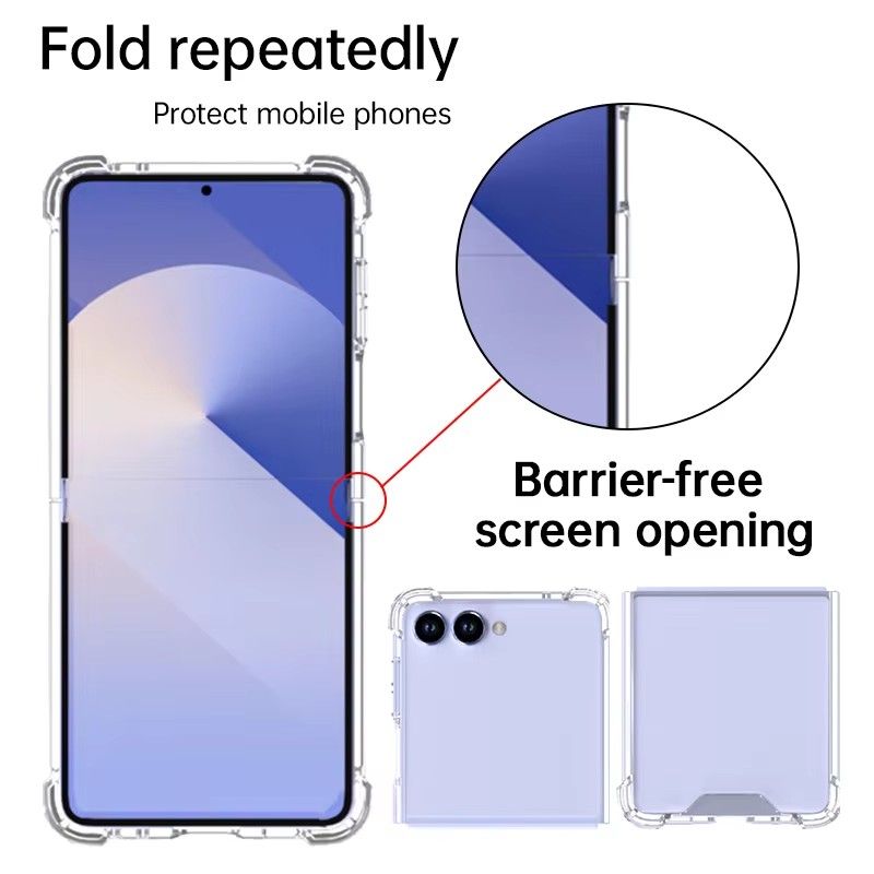 Blacktech Samsung Galaxy Z Flip 7 Hard Protective Case Bumpers