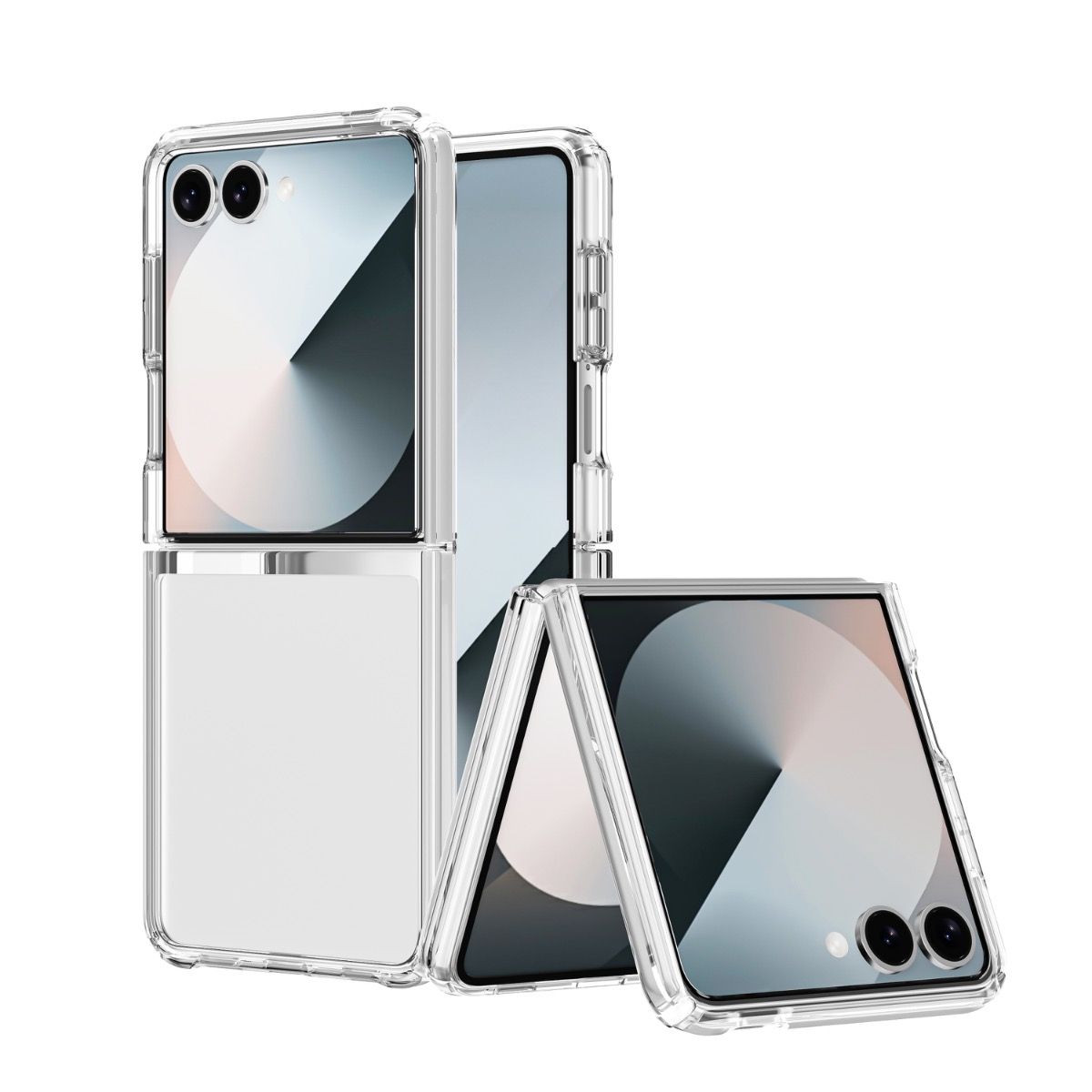 Blacktech Samsung Galaxy Z Flip 7 Stay Rugged Clear Protective Case