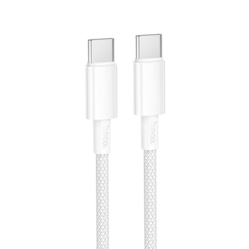 Hoco USB-C to USB-C Cable 60W Braided Fast Charging Data Cable Durable DU63