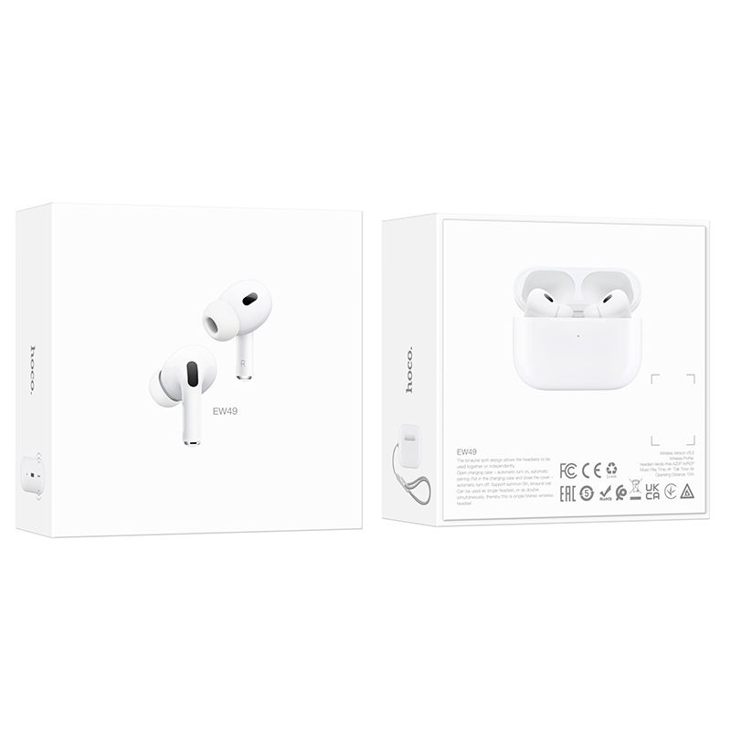 Hoco Wireless Charging Wireless Earbuds Bluetooth Headphones EW49