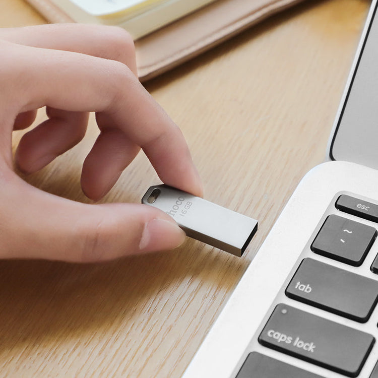 Hoco 16GB Zinc Alloy USB 2.0 Flash Drive