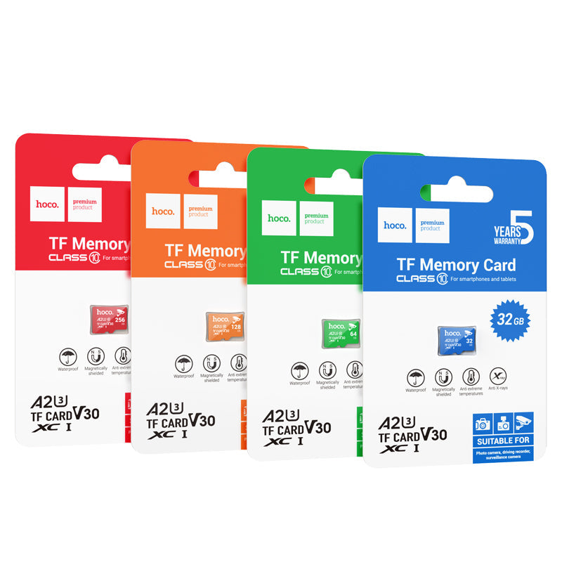 Hoco 32GB Class 10 High Speed TF Micro SD Memory Card for Cameras and Phones