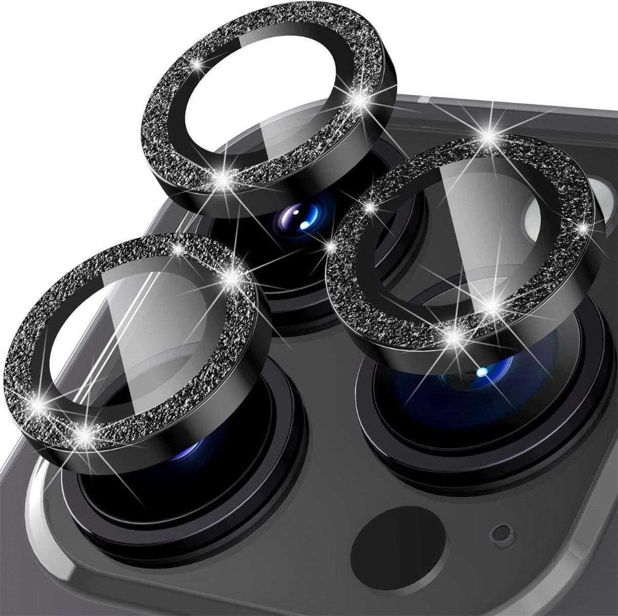 LITO iPhone 17 Pro Max Anti-Reflection Aluminium Alloy Camera Diamond Protector
