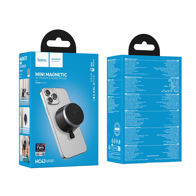 Hoco HC43 Surpass Bluetooth Speaker Portable Wireless Audio Magsafe