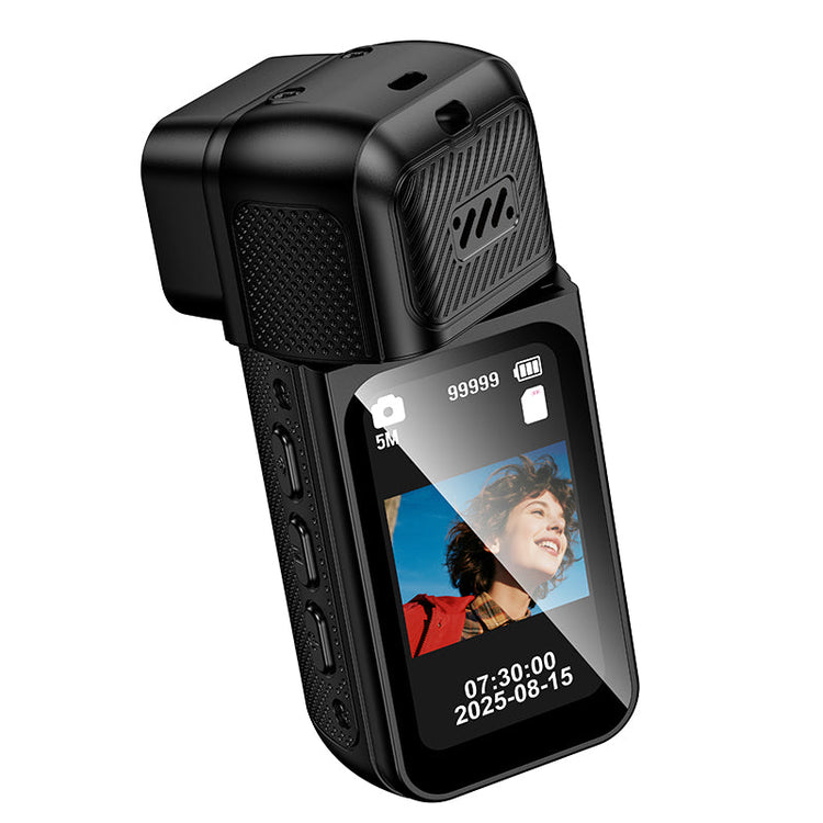 Hoco 2MP Mini Sports Action Camera with Magnetic Lanyard 180 Degree Rotation DV105