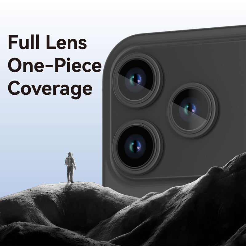 LITO iPhone 16 Pro / 16 Pro Max Anti-Glare Camera Lens Tempered Glass Protector