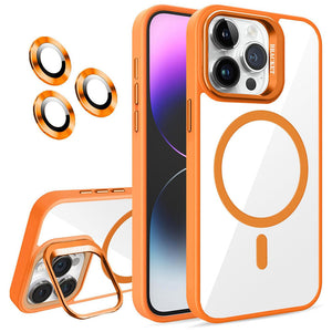 iPhone 17 Pro Max Blacktech U2 Orbit Lens Guard With Camera Stand Case MagSafe Magnetic