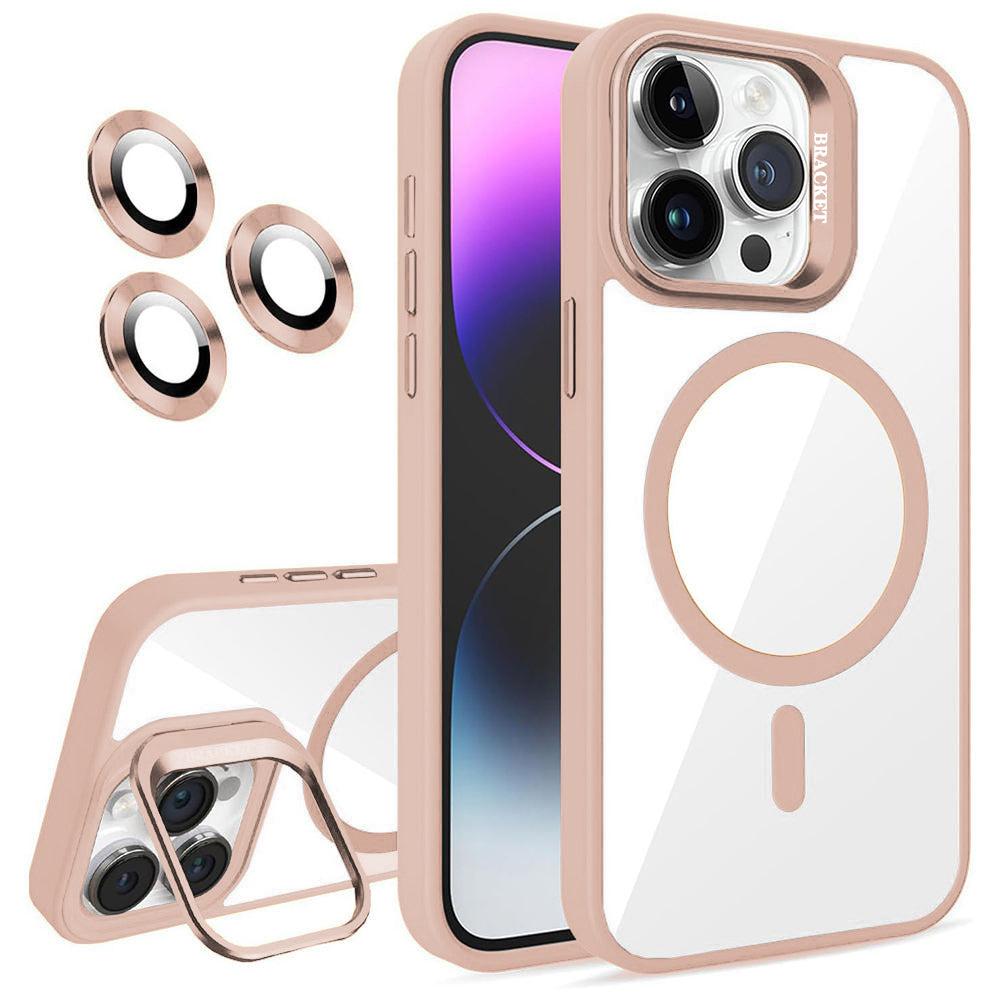 iPhone 17 Pro Max Blacktech U2 Orbit Lens Guard With Camera Stand Case MagSafe Magnetic