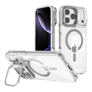 iPhone 17 Pro Blacktech J2 Shock Absorbing With Camera Stand Case MagSafe Magnetic