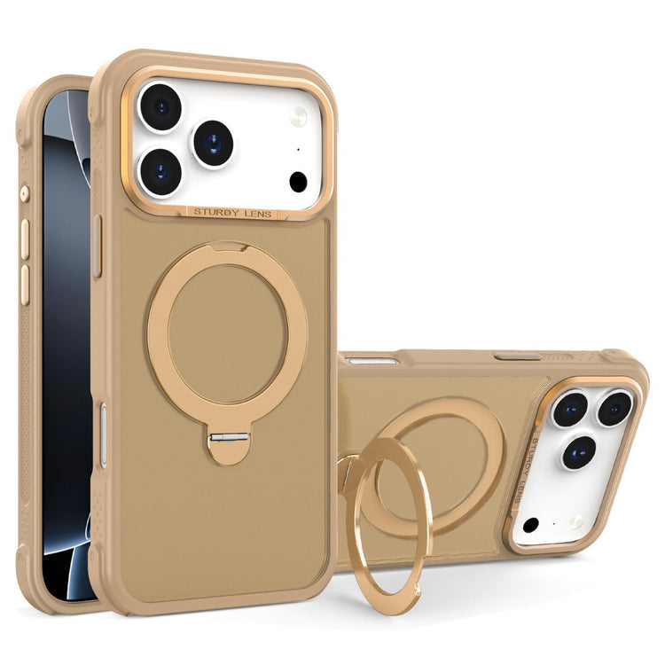 iPhone 17 Pro Blacktech O3 Aluminum Camera Frame SilkTouch Ring Case MagSafe Magnetic
